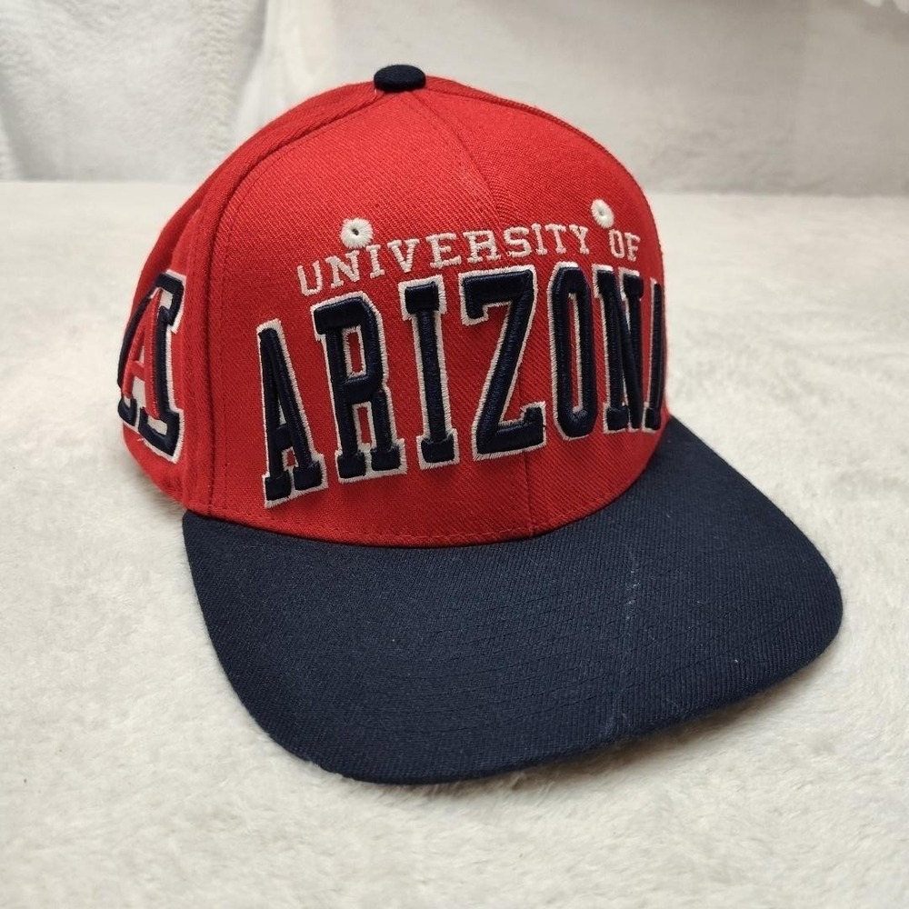 Arizona Wildcats Hat Cap‎ Snap Back One Size Red NCAA Football Zephyr Big Logo